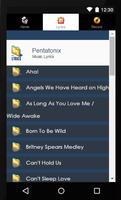 Pentatonix Lyrics پوسٹر