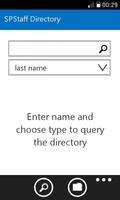 برنامه‌نما SPStaff Directory عکس از صفحه