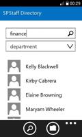 SPStaff Directory スクリーンショット 2