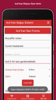 Acil Kan Bağış الملصق