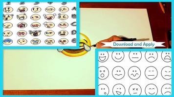 Comment dessiner des émoticônes Emoji capture d'écran 1