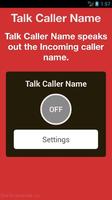 Caller Name Talker Cartaz