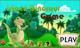 Island Dinosaur Game Affiche