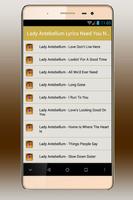 برنامه‌نما Lady Antebellum-need you now عکس از صفحه
