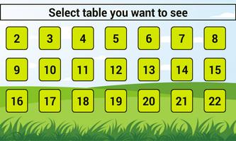 برنامه‌نما Table Quiz- Learn Tables عکس از صفحه