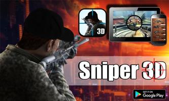3D Sniper Shooting Affiche