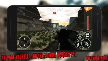 3D Sniper Zombies Shooter capture d'écran 3