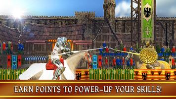 Medieval Knight Fighting Horse Ride 3D capture d'écran 3
