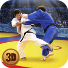 Judo Fighting Tiger 3D icône