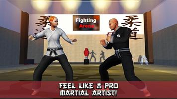 Judo Fighting Tiger 3D syot layar 1