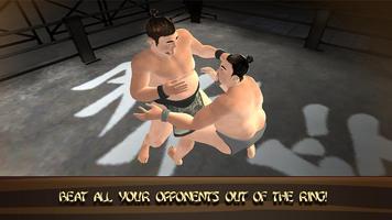 Sumo Wrestling Fighting 3D imagem de tela 1