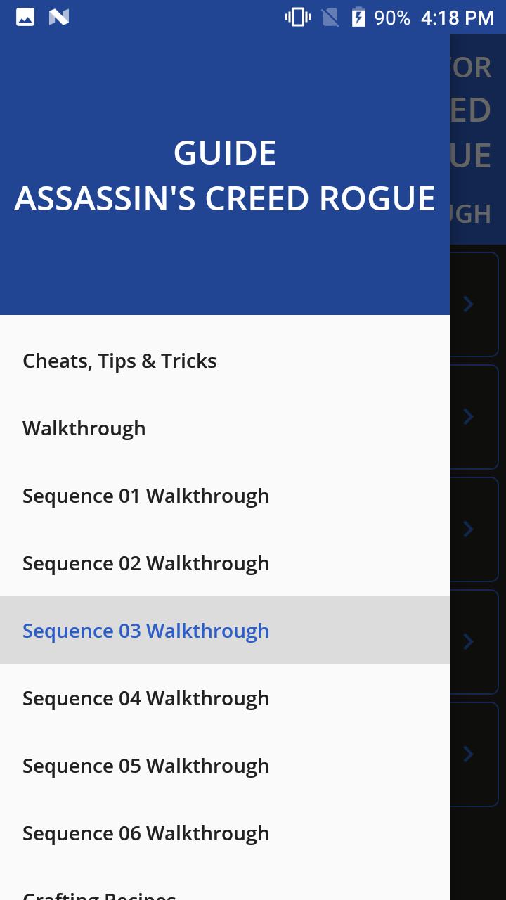 Guide For Assassin S Creed Rogue For Android Apk Download - assassins creed logo blue roblox