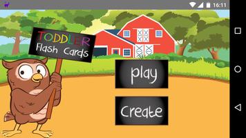 Toddler Flashcards پوسٹر