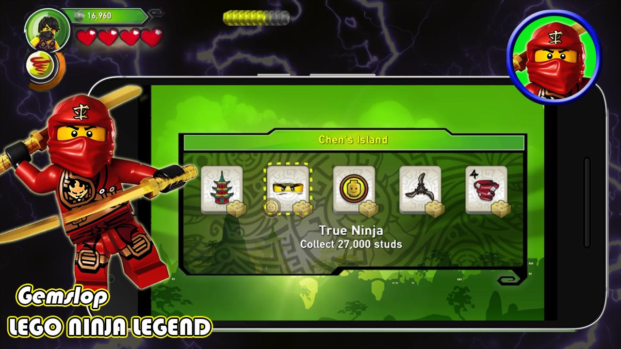 Gemslop Lego Ninja Legend For Android Apk Download - ninja legends roblox background