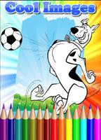 Coloring Book For Scooby Dog تصوير الشاشة 2