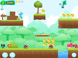 Super Smurfy Adventure Run ảnh chụp màn hình 1