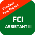 FCI Assistant Previous Papers ícone