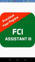 FCI Assistant Previous Papers 포스터