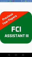 FCI Assistant Previous Papers-poster