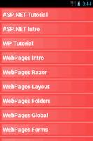 Asp dot net tutorial plakat