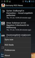 Germany RSS News screenshot 2