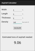 Asphalt Calculator اسکرین شاٹ 1