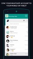 WhatsWeb-WhatsAppWeb Messanger تصوير الشاشة 2