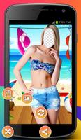 Bikini Model Photo Montage اسکرین شاٹ 2