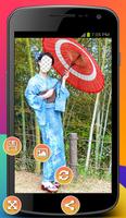 Japanese Kimono Photo Montage syot layar 1