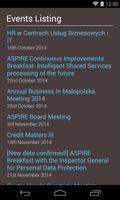 Aspire Events 截图 1