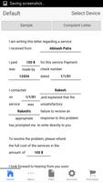 Complaint Letter capture d'écran 1