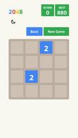 2048 with Google Theme poster