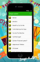 Sergey Lazarev Songs imagem de tela 1