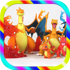 آیکون‌ Toys Kids charmander evolution