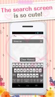 Kawaii Widget『Clear White』 capture d'écran 2