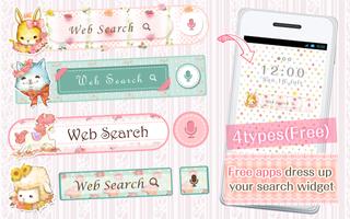 Kawai Widget Fairy Tale الملصق