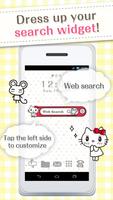 Hello Kitty螢幕變裝網路搜尋Widget 截圖 1