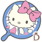 Kawaii Widget Hello Kitty 2 Zeichen