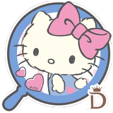 Kawaii Widget Hello Kitty 2 Zeichen