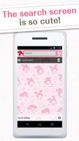 Kawaii Widget My Melody capture d'écran 2