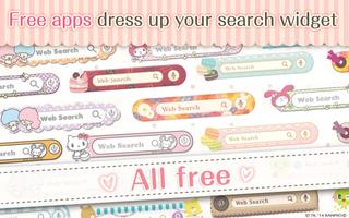 kawaii search widget DRESSAPPS 포스터