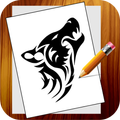 Learn to draw tattoos