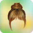 Woman hairstyle photoeditor