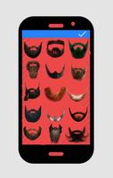 Man Beard redactor Affiche