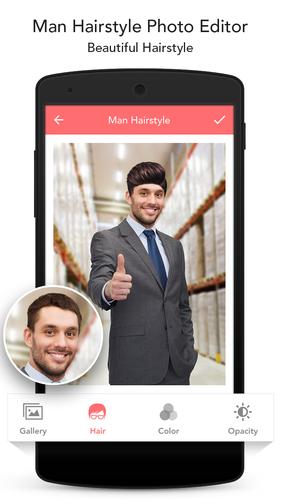 Man HairStyle Photo Editor APK Download - Free Photography 