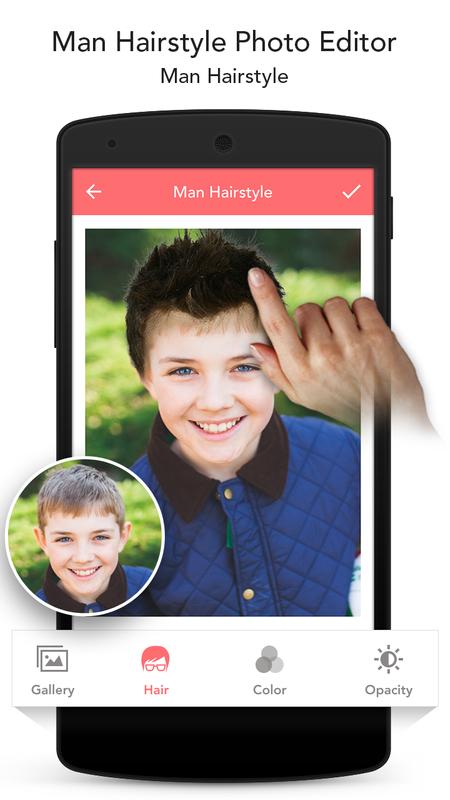 Man HairStyle Photo Editor APK Download - Free Photography 