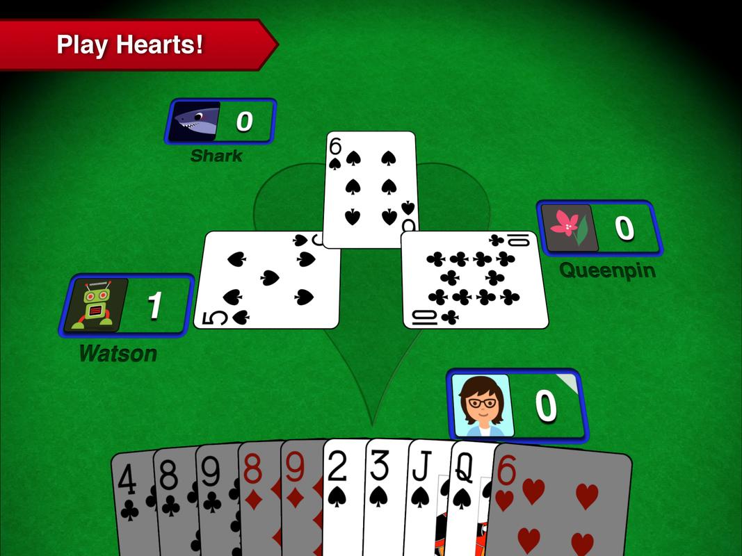 A Star Software Hearts Game
