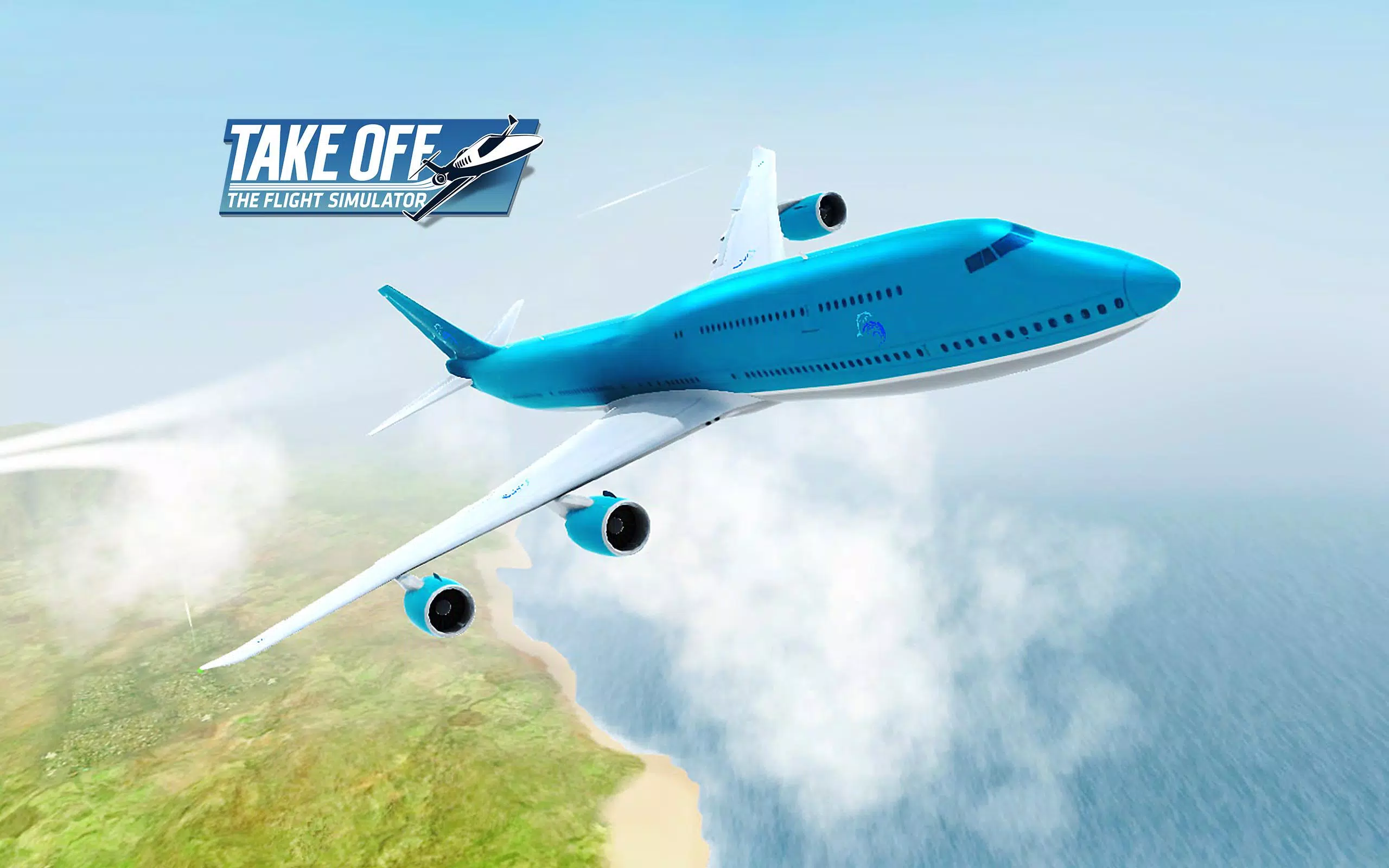 Como jogar Take Off Flight Simulator, game de avião para celular e PC