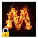 APK Burning Letter M Lock
