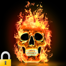 3D Fuego del cráneo de bloqueo APK